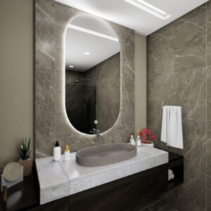 LED Ogledalo Calliope 50x100